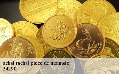 achat rachat pièce de monnaie  34290