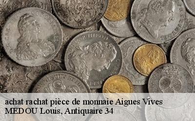 achat rachat pièce de monnaie  34210