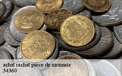 achat rachat pièce de monnaie  34360