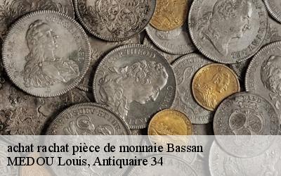 achat rachat pièce de monnaie  34290