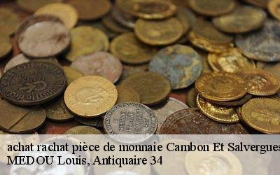 achat rachat pièce de monnaie  34330