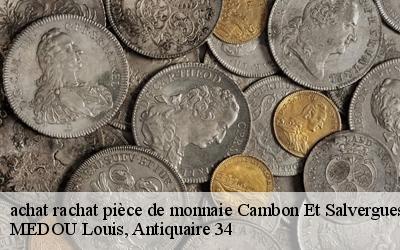 achat rachat pièce de monnaie  34330