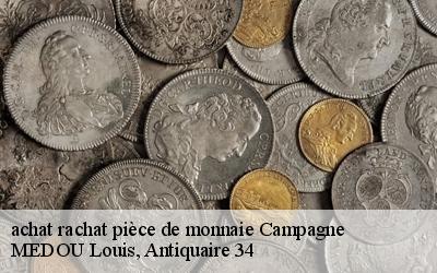 achat rachat pièce de monnaie  34160