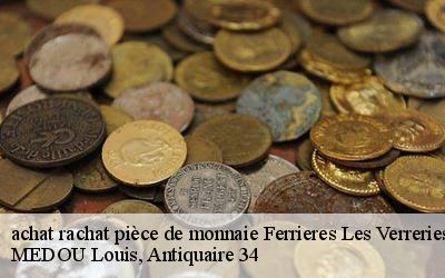 achat rachat pièce de monnaie  34190