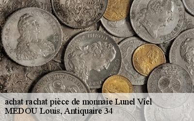 achat rachat pièce de monnaie  34400