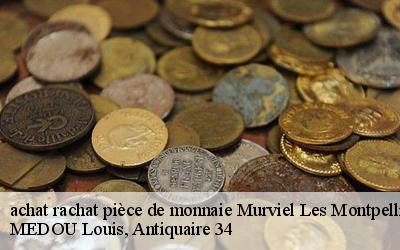 achat rachat pièce de monnaie  34570